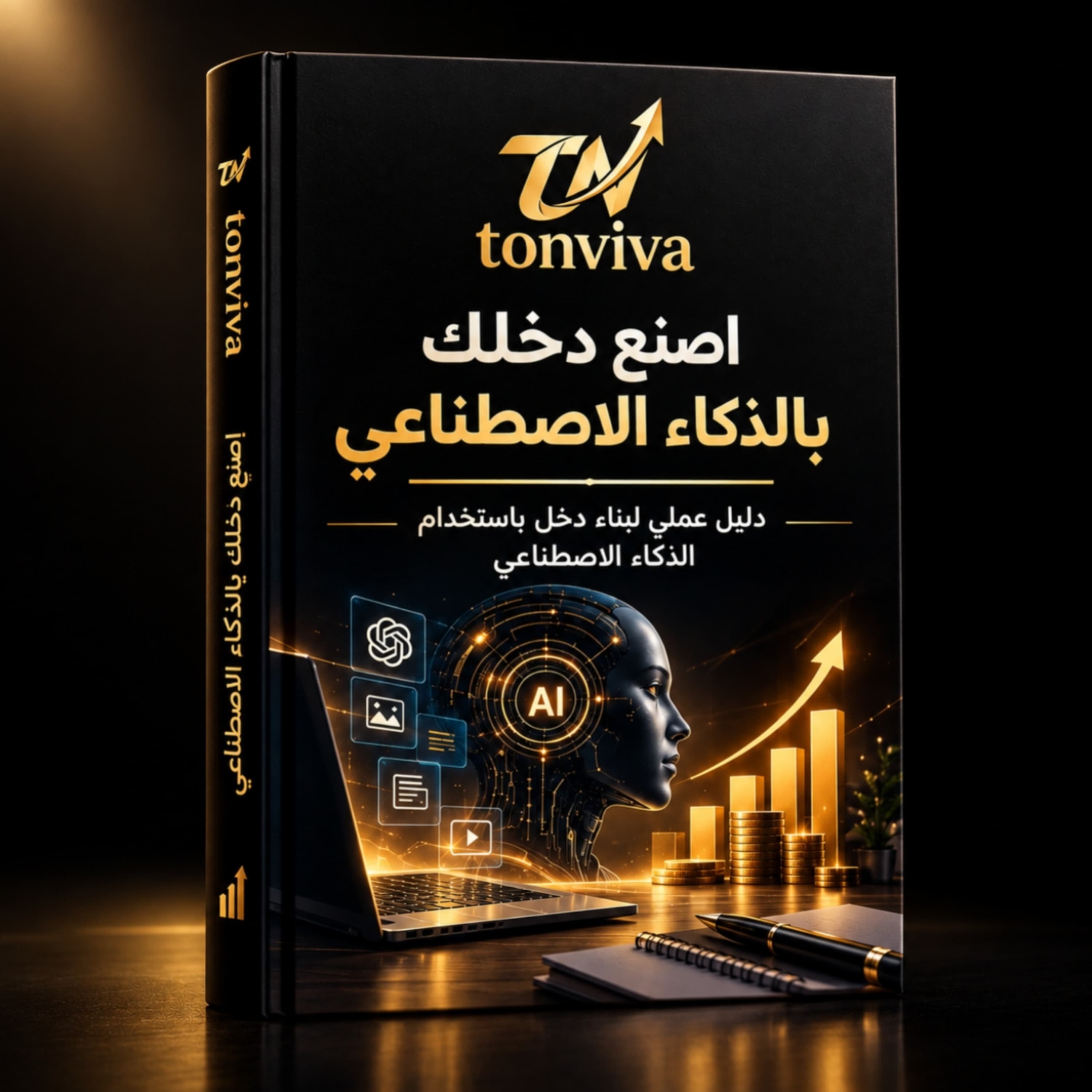كتاب اصنع دخلك بالذكاء الاصطناعي